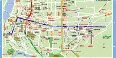 ताइपे बस मार्ग नक्शा